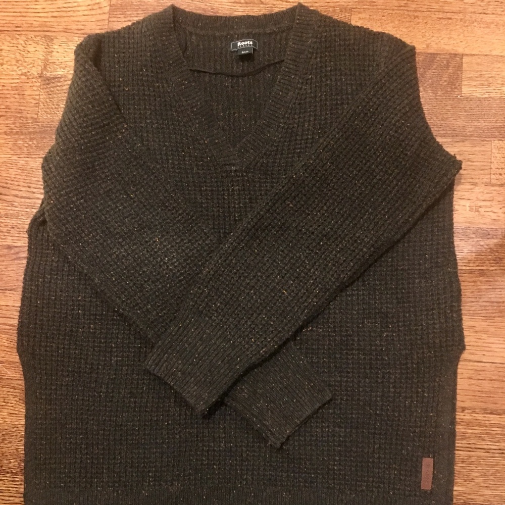 Roots V-Neck Sweater